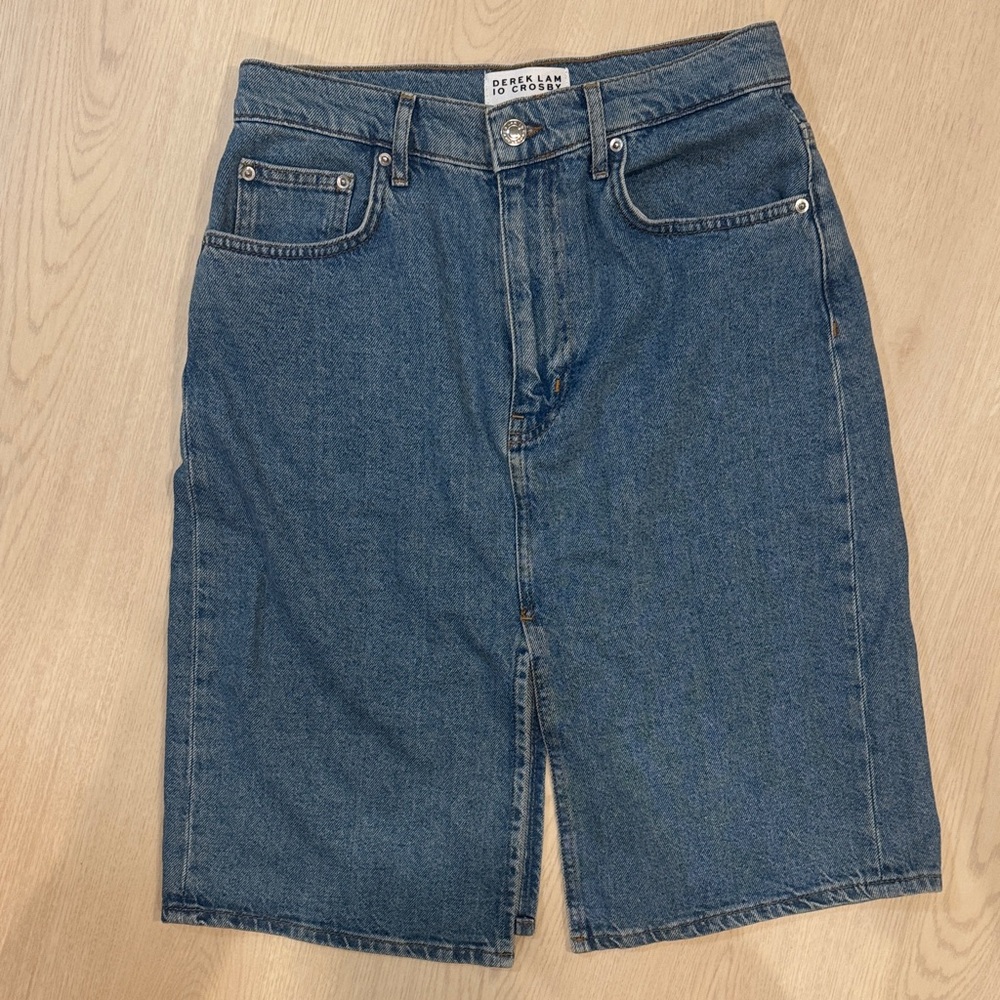 Derek Lam 10 Crosby Denim skirt